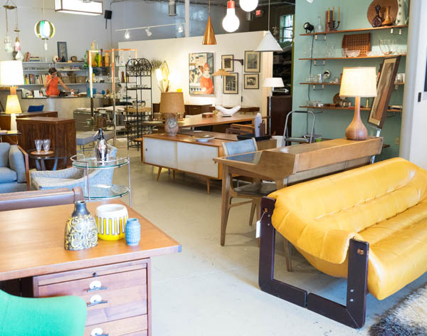 City Issue midcentury modern boutique in Atlanta; photo by Finely Crafted